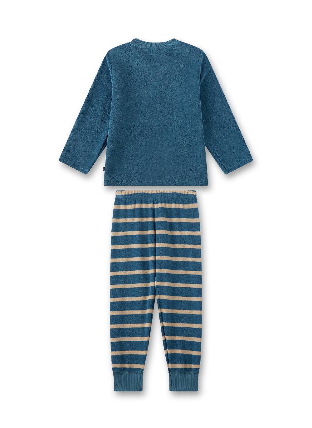 Sanetta Jungen-Schlafanzug Blau aus Frottee Online Shopping