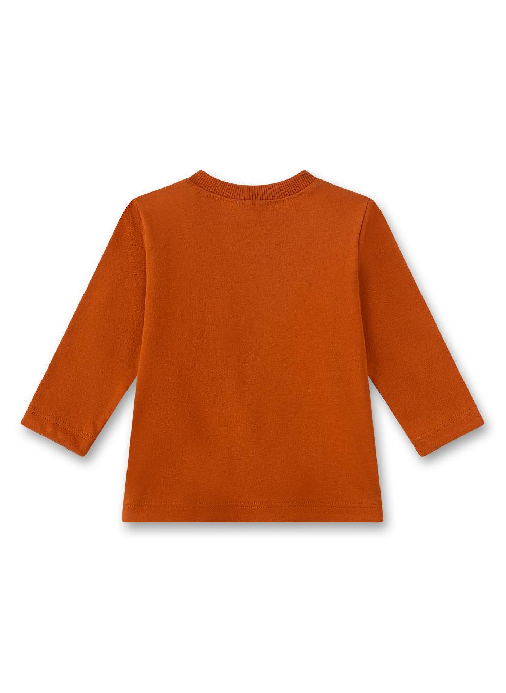 Sanetta Jungen-Langarmshirt Orange Exklusive Angebote