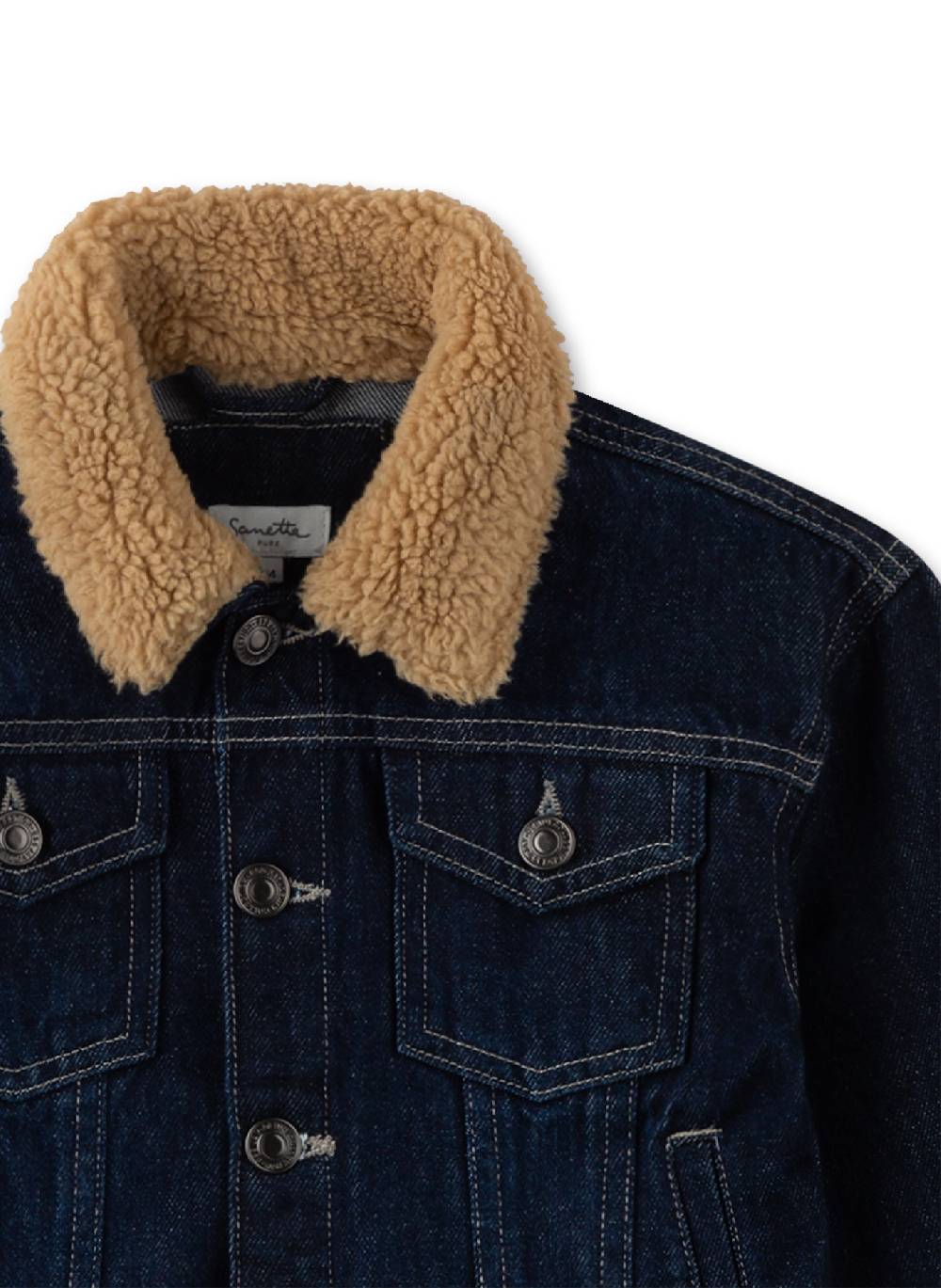 Sanetta Kinder-Jeansjacke Blau Blitzangebot
