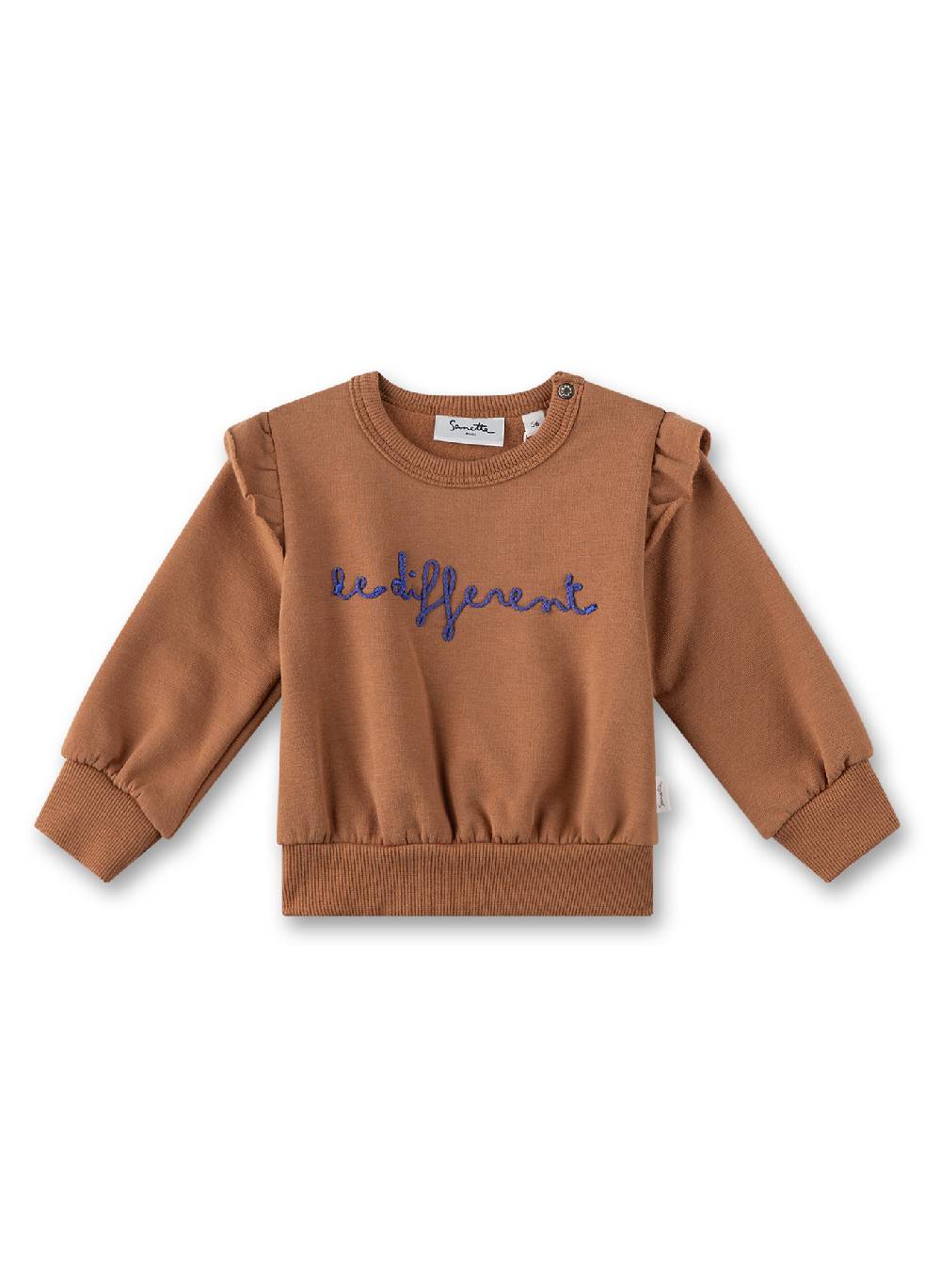 Sanetta Mädchen-Sweatshirt Braun Kauf eins, bekomm eins gratis