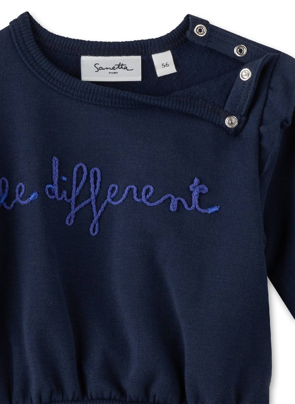 Sanetta Mädchen-Sweatshirt Blau Tiefpreis