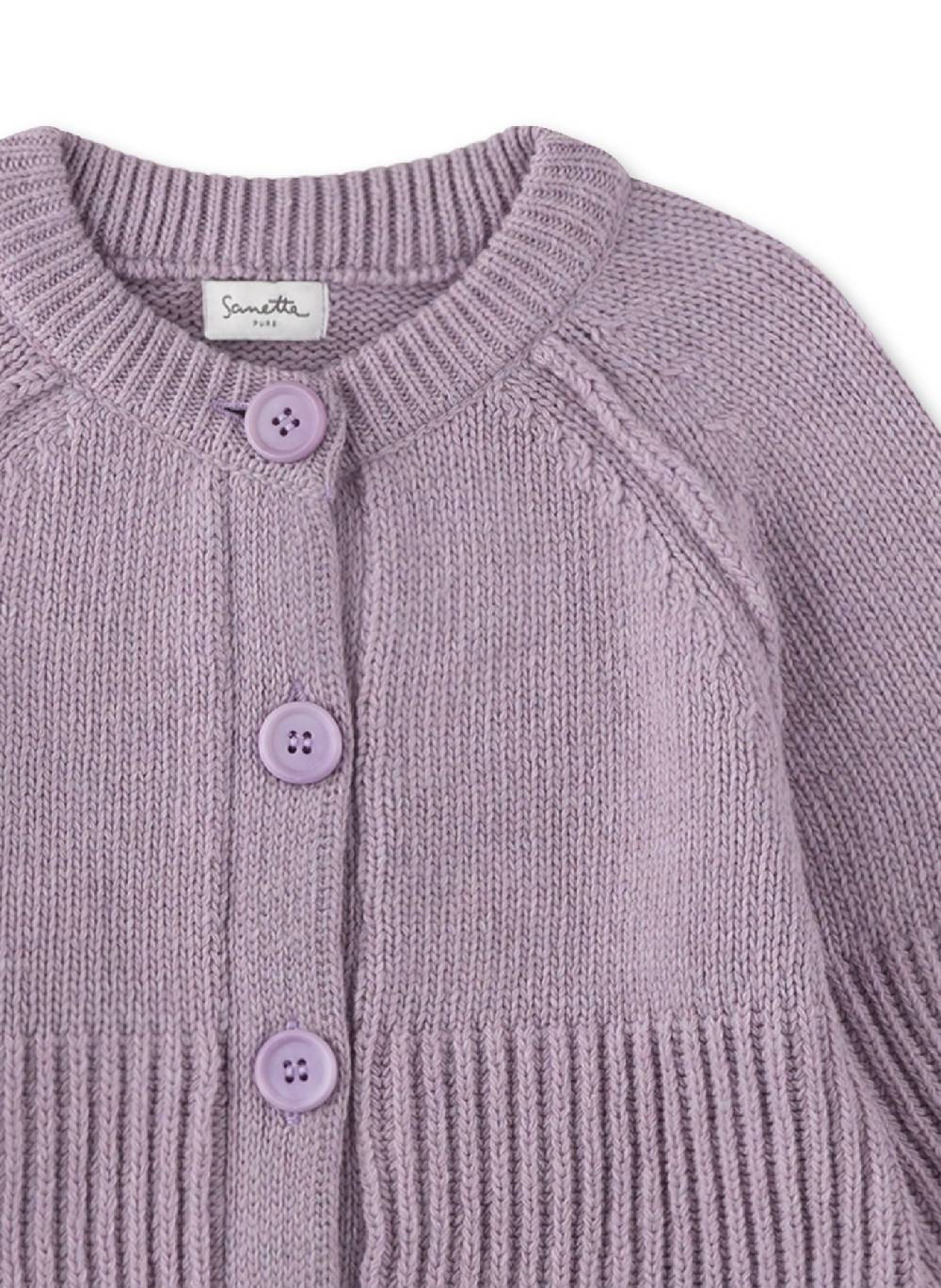 Sanetta Strickjacke Lila Begrenzte Freigabe