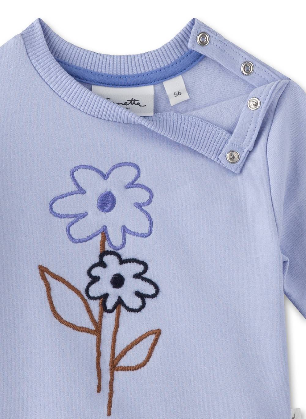 Sanetta Mädchen-Sweatshirt Blau Bis zu 60% Rabatt