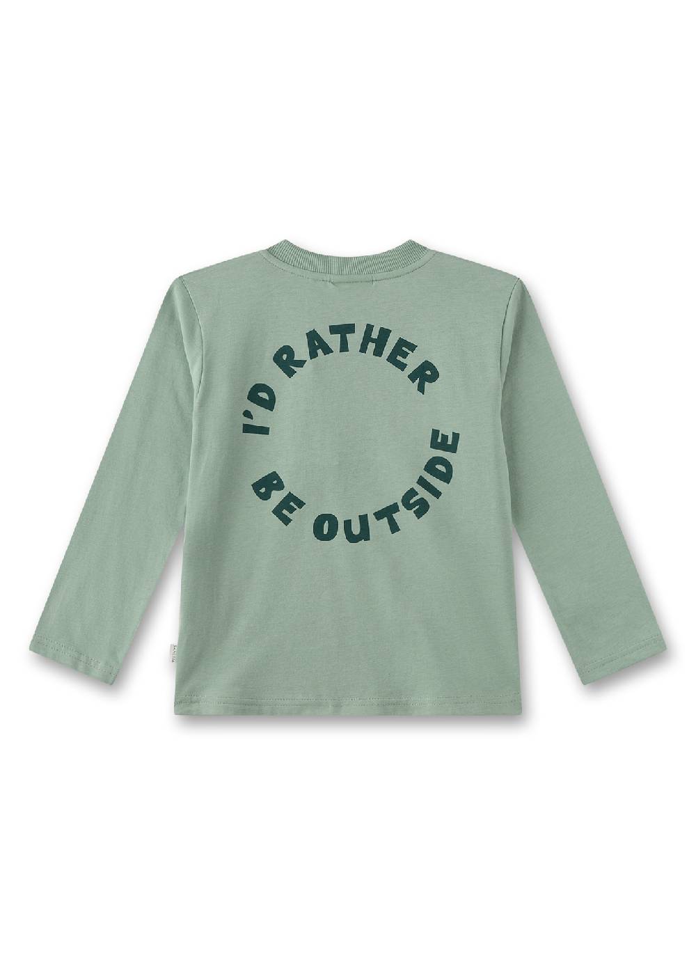 Sanetta Jungen-Langarmshirt Grün Fabrikladen