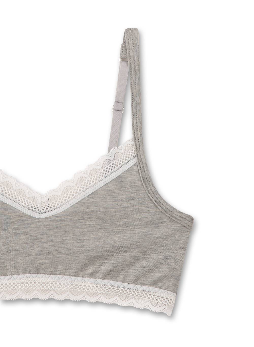 Sanetta Mädchen-Bustier Grau Online Shopping
