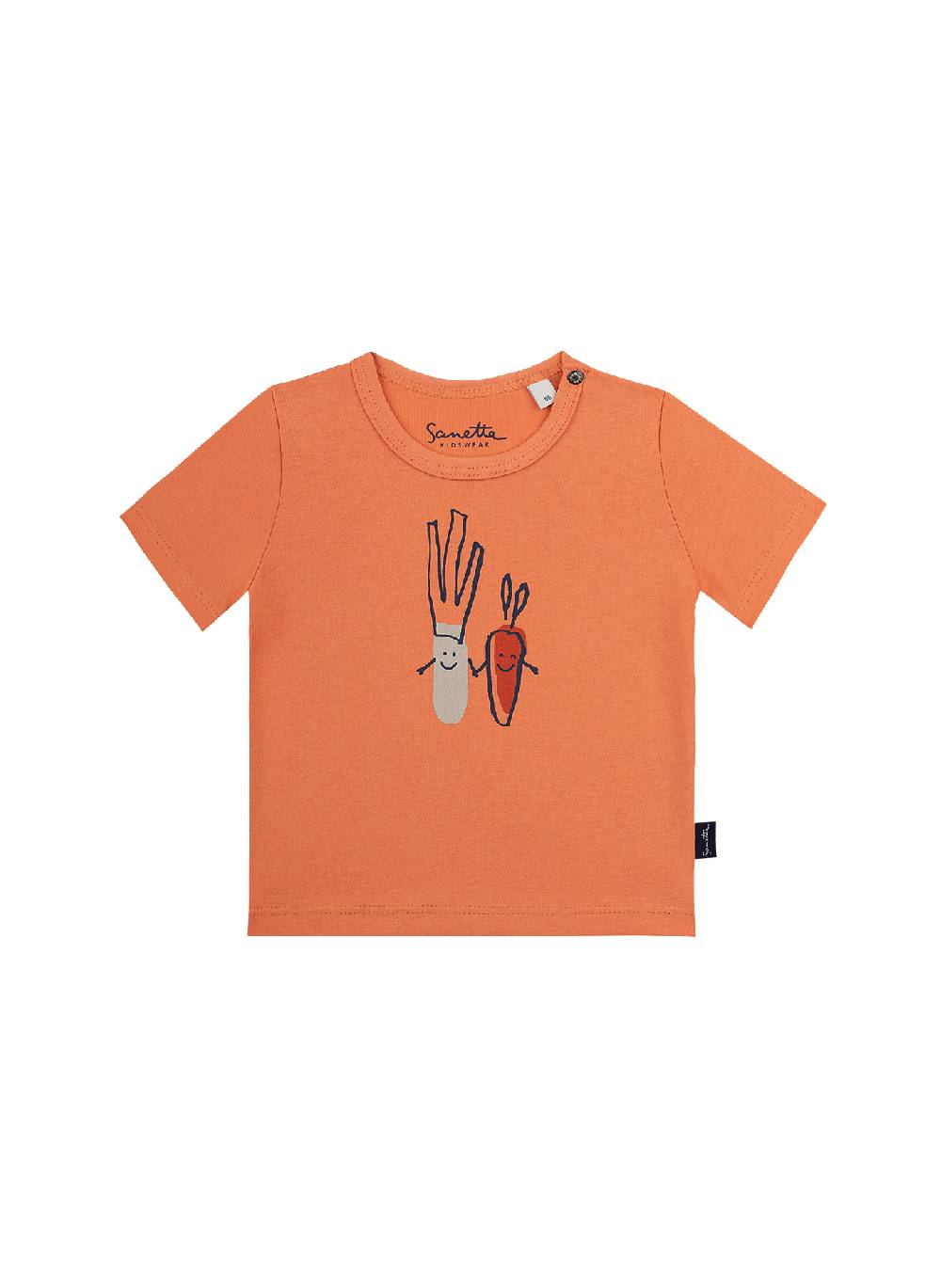 Sanetta Jungen T-Shirt Orange Top Angebot