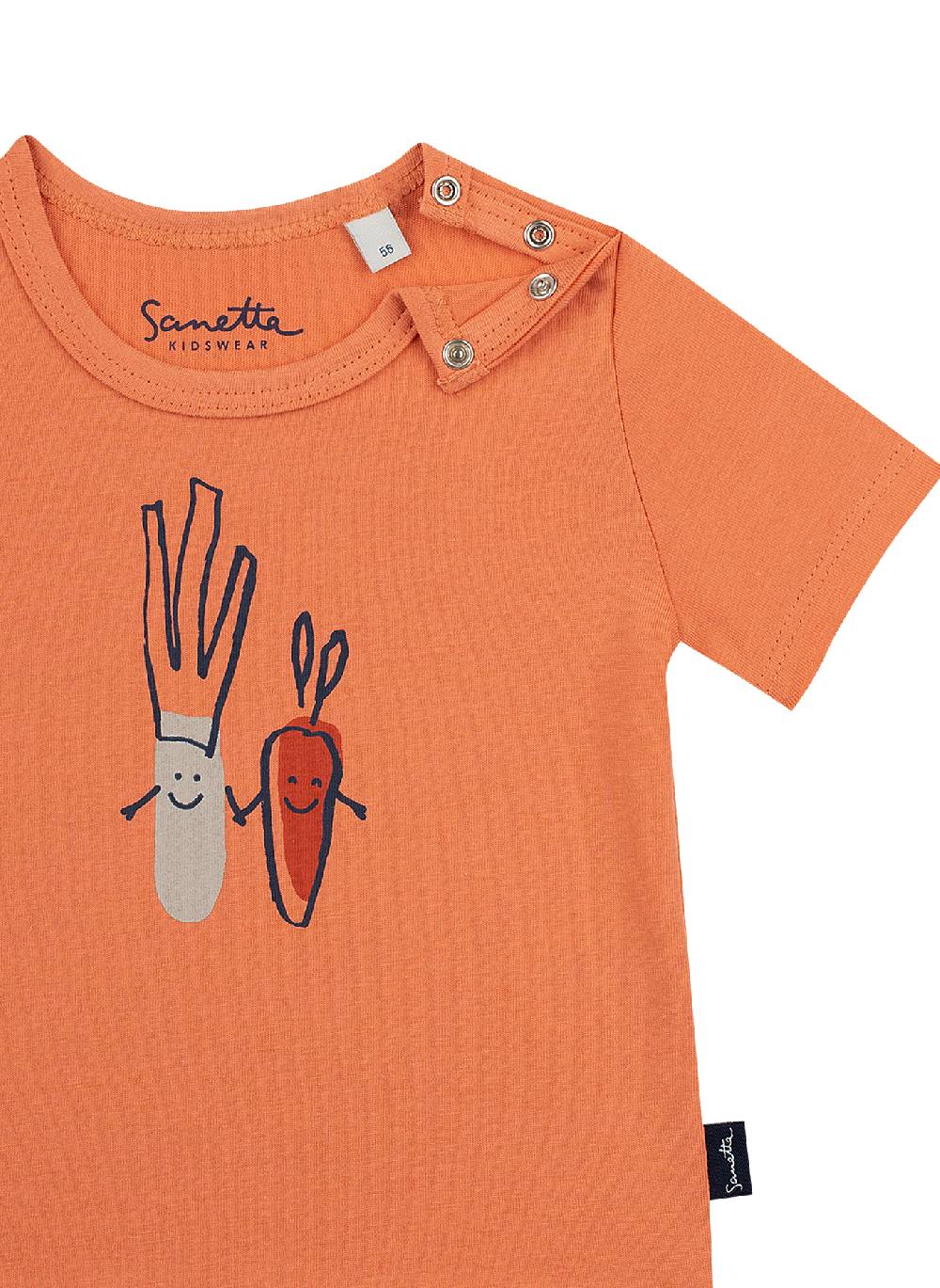 Sanetta Jungen T-Shirt Orange Top Angebot