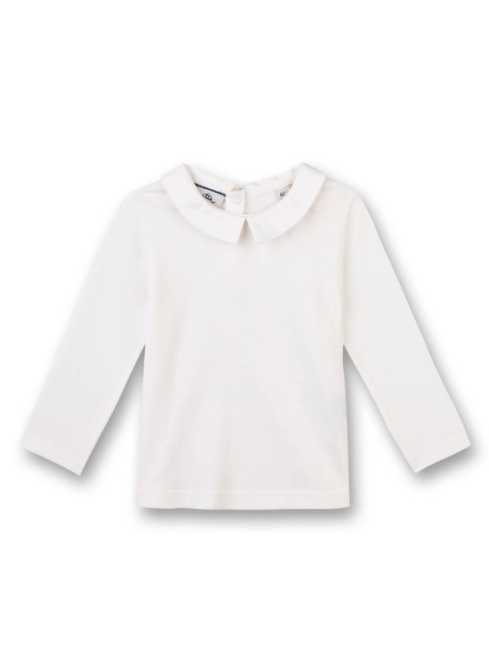 Sanetta Unisex-Langarmshirt Off-White Zeitlich begrenztes Angebot