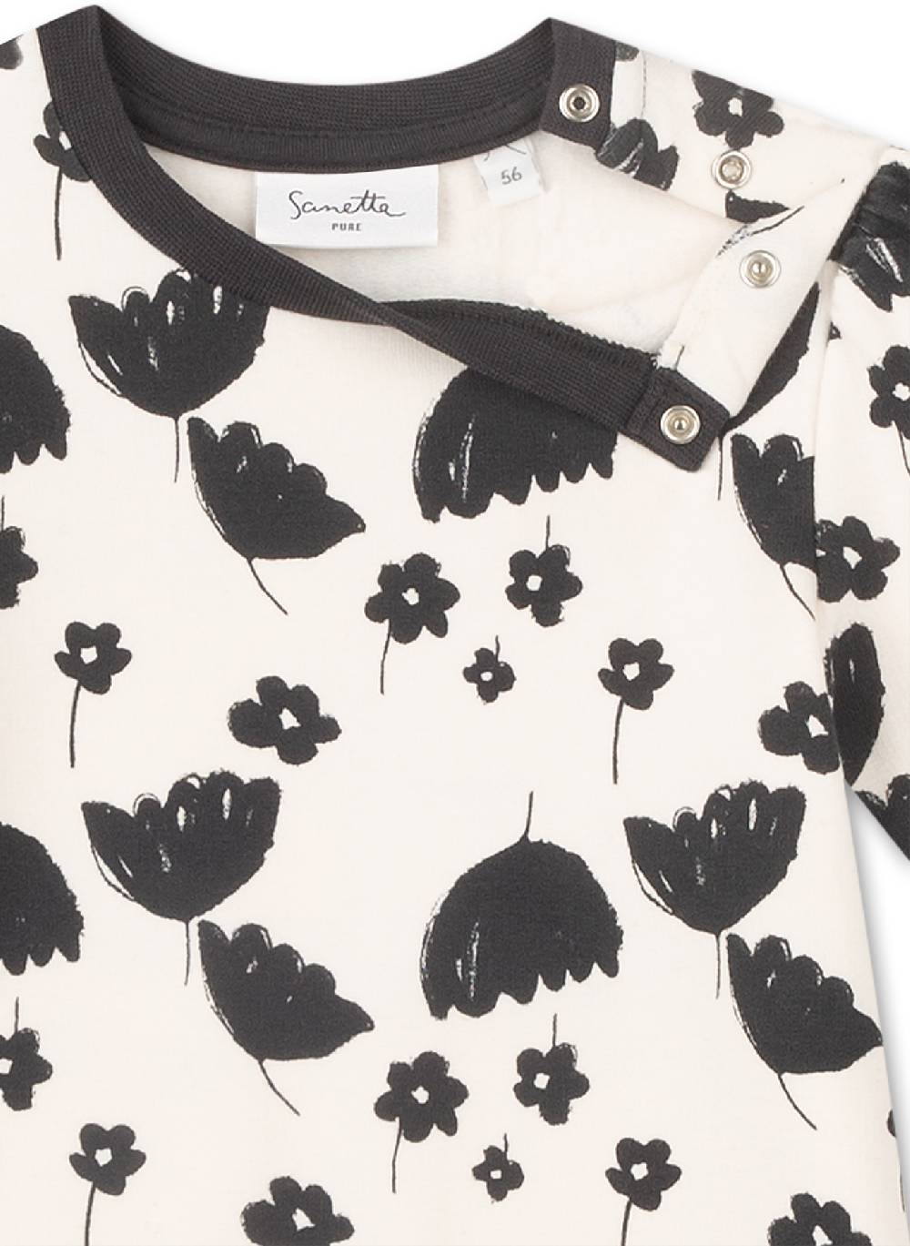 Sanetta Strampler Mädchen Off-White Bestseller