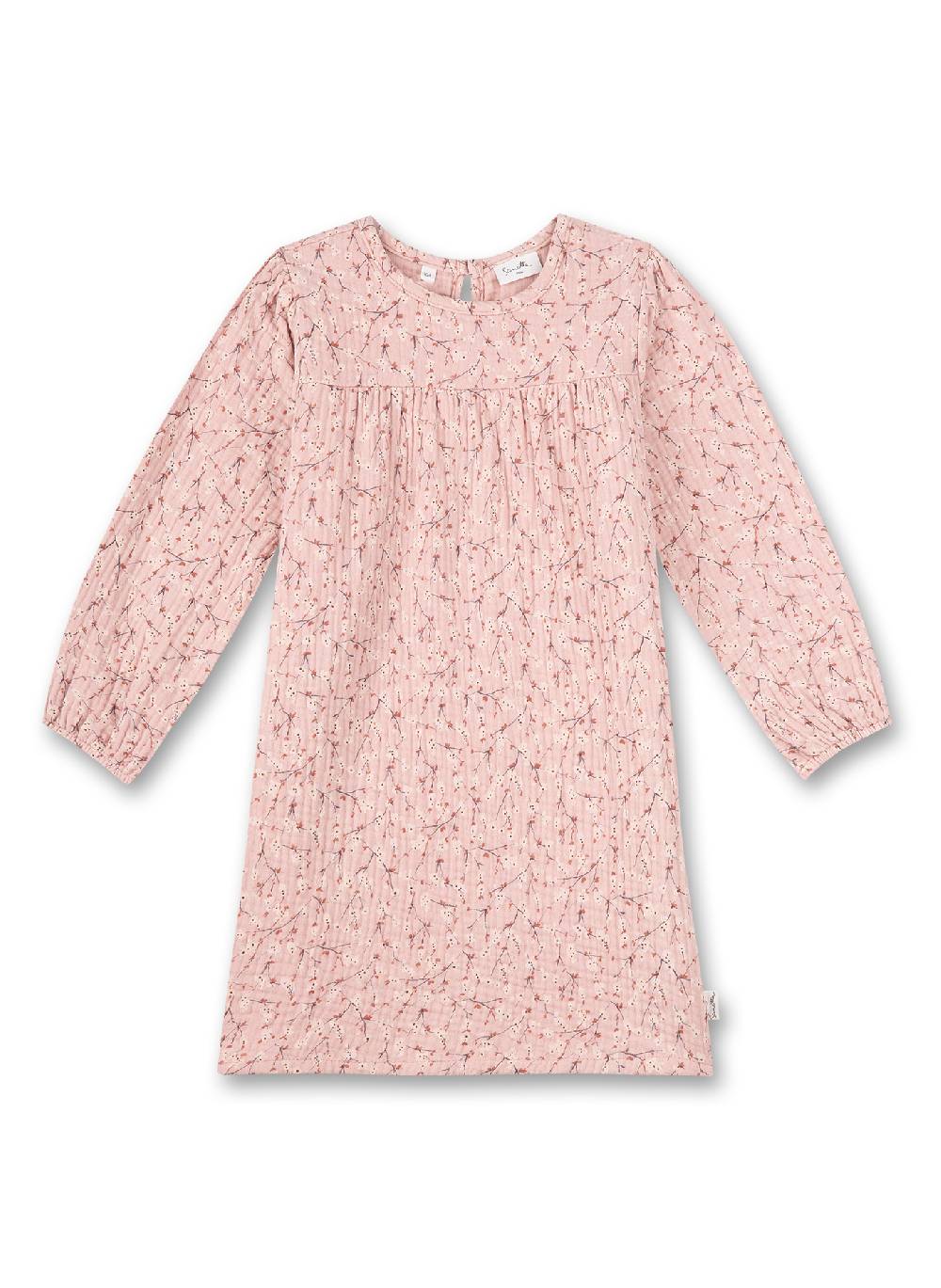 Sanetta Mädchen-Kleid Musselin Rosa Tiefpreis