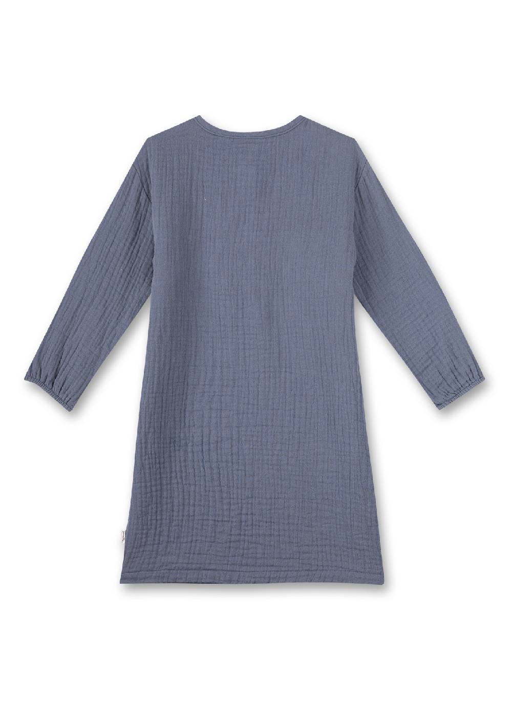 Sanetta Mädchen-Kleid aus Musselin Blau Letzte 3 Tage