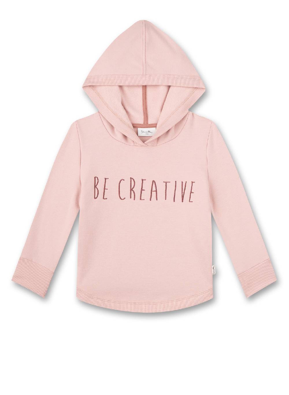 Sanetta Mädchen-Sweatshirt mit Kapuze Rosa Neueste Stile