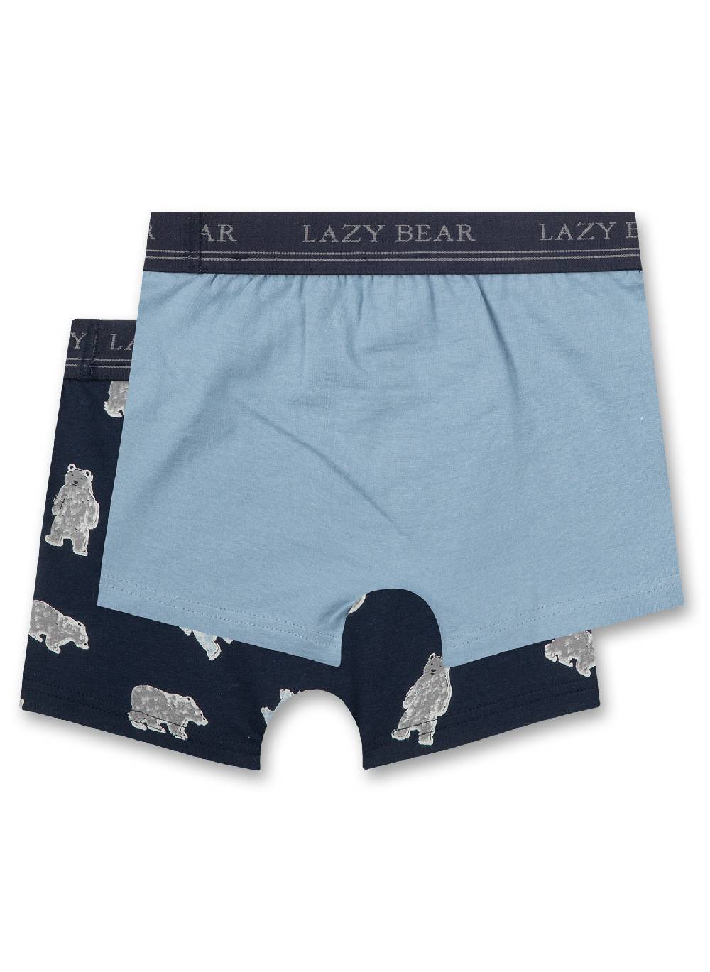 Sanetta Jungen-Hipshorts (Doppelpack) Blau Sonderangebot der Fabrik