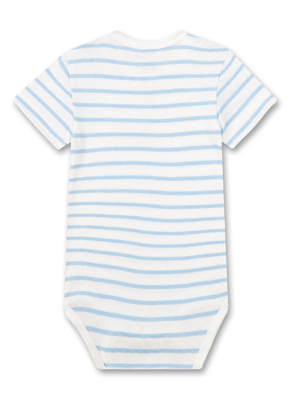 Sanetta Baby Body kurzarm Ringel Nur noch ein Tag übrig