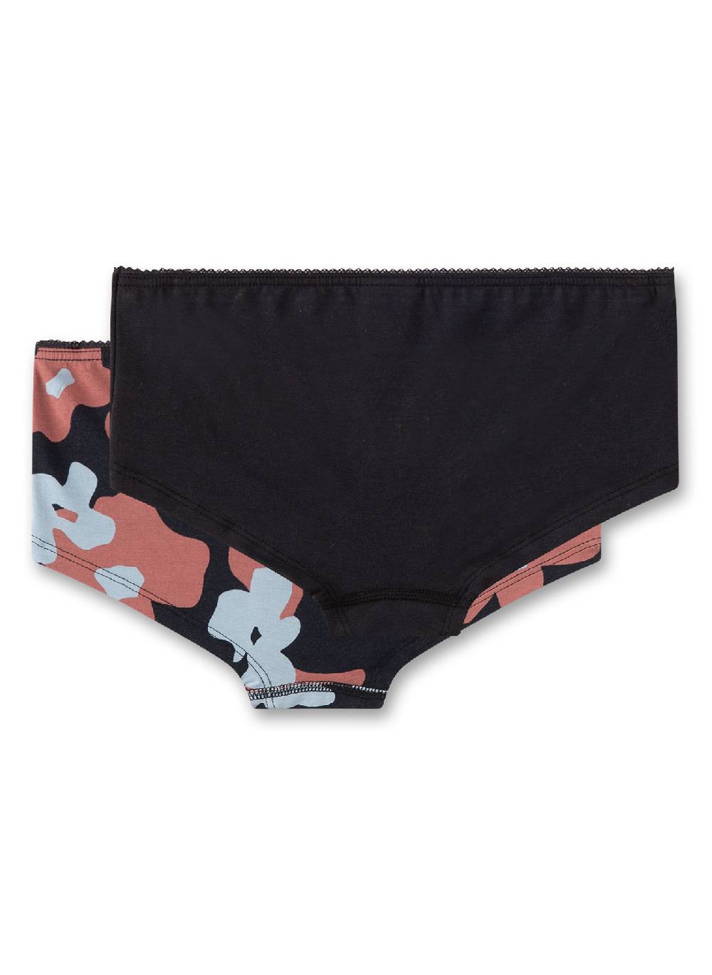 Sanetta Mädchen-Cutbriefs (Doppelpack) Dunkelgrau Hotsell