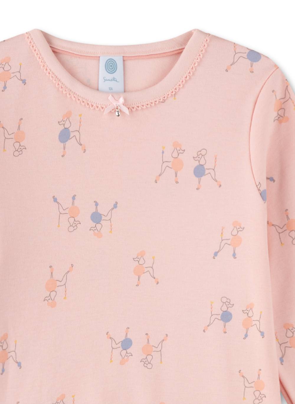 Sanetta Mädchen-Nachthemd Rosa Günstig kaufen
