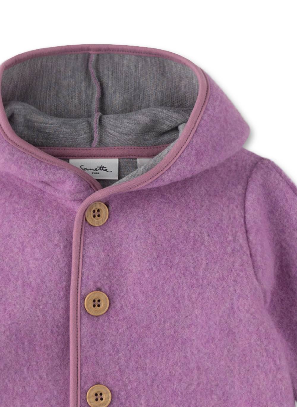 Sanetta Outdoor-Overall aus Wolle Lila Online Shopping