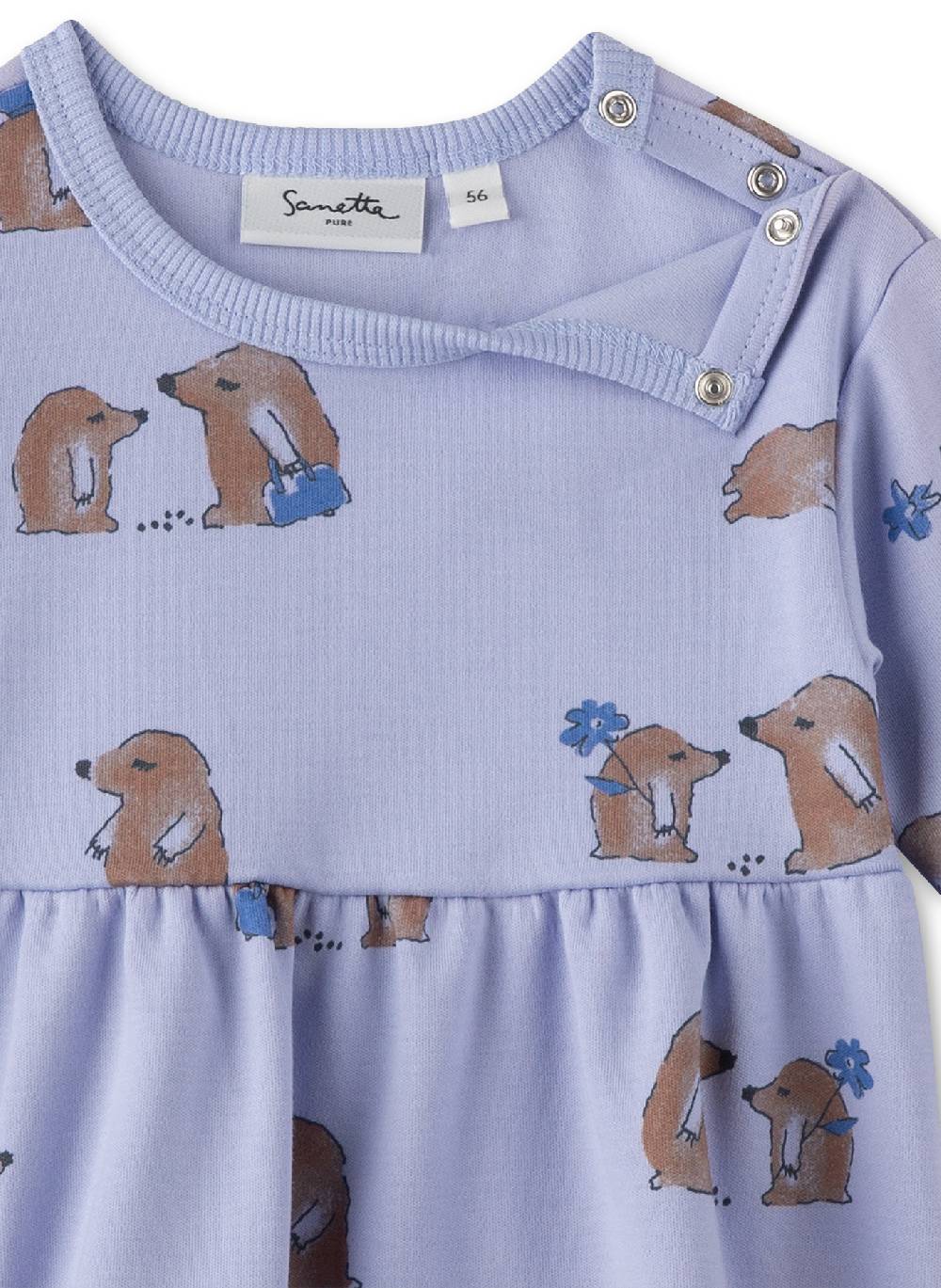 Sanetta Mädchen-Kleid Blau Exklusivangebot