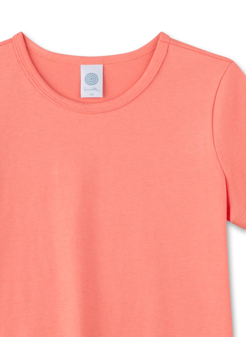 Sanetta Mädchen-Schlafshirt Orange Online Outlet