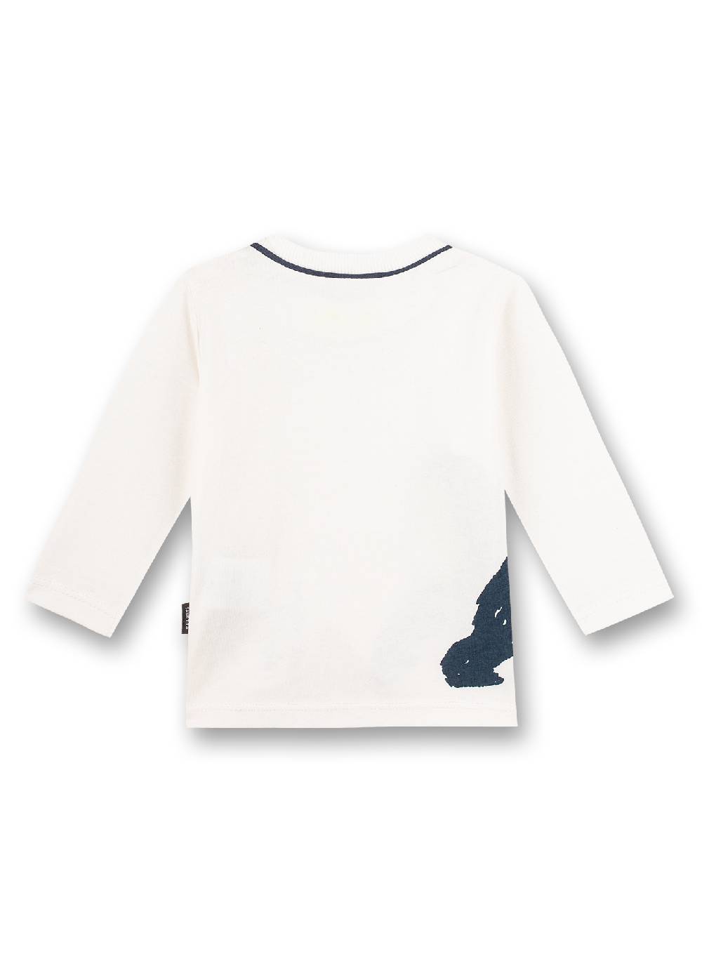 Sanetta Jungen-Shirt langarm Off-White Monkey Funky Super Sparpreis