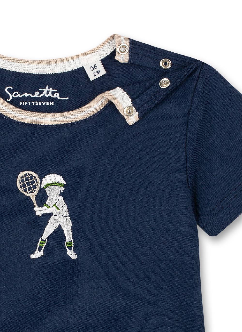 Sanetta Jungen T-Shirt Dunkelblau Lucky Winners Kostenlose Rückgabe