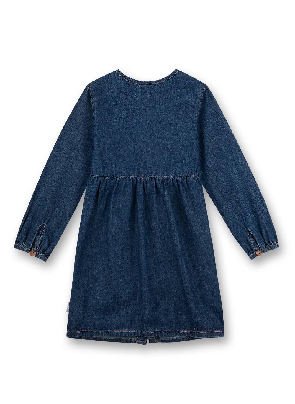 Sanetta Mädchen-Kleid Denim Strawberry Neueste Stile