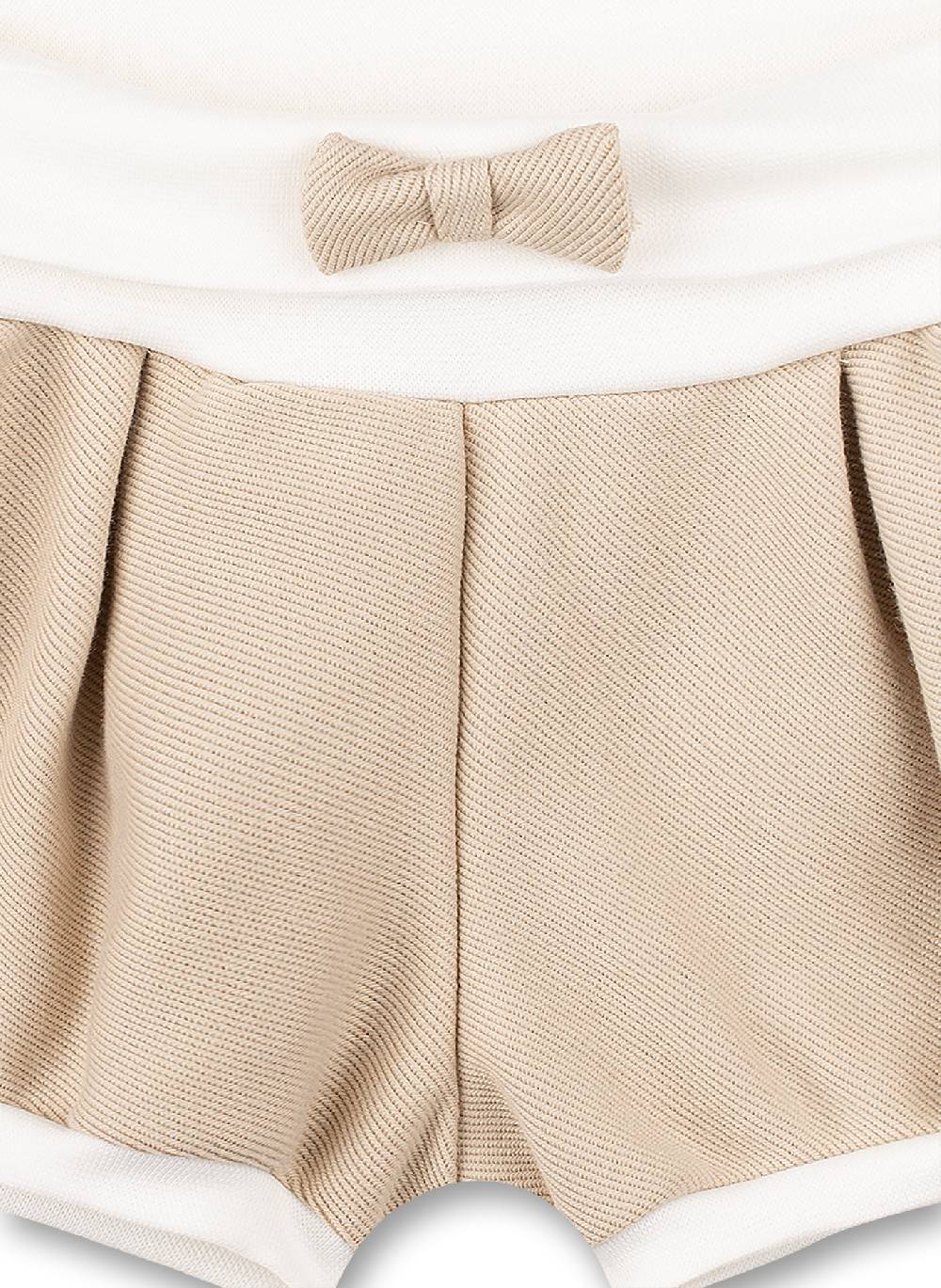 Sanetta Mädchen-Shorts Beige Honey Bee Letzte 2 Tage