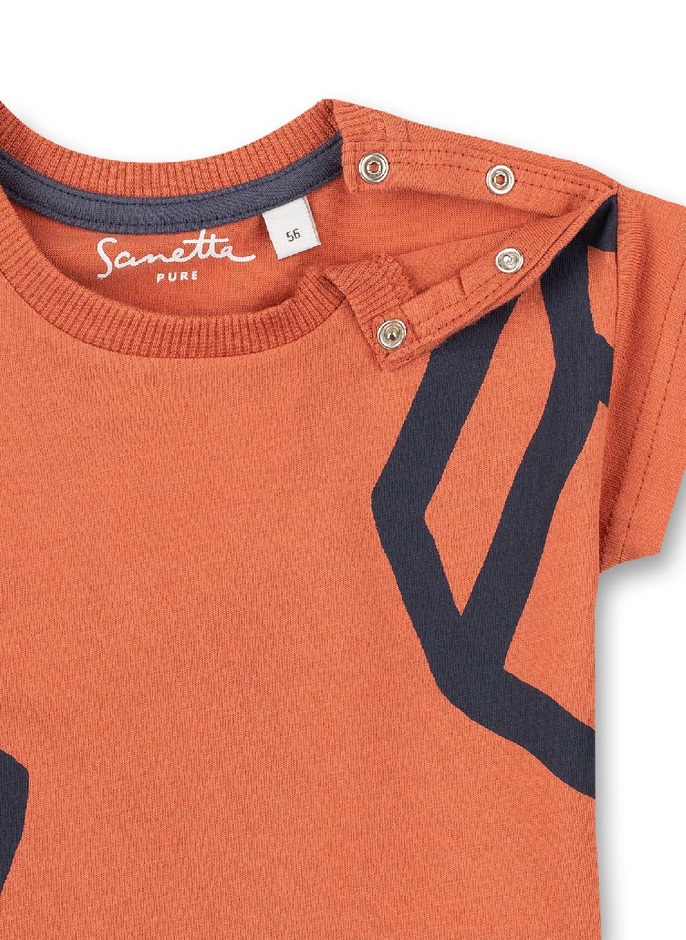 Sanetta Jungen T-Shirt Rot Sonderangebot der Fabrik
