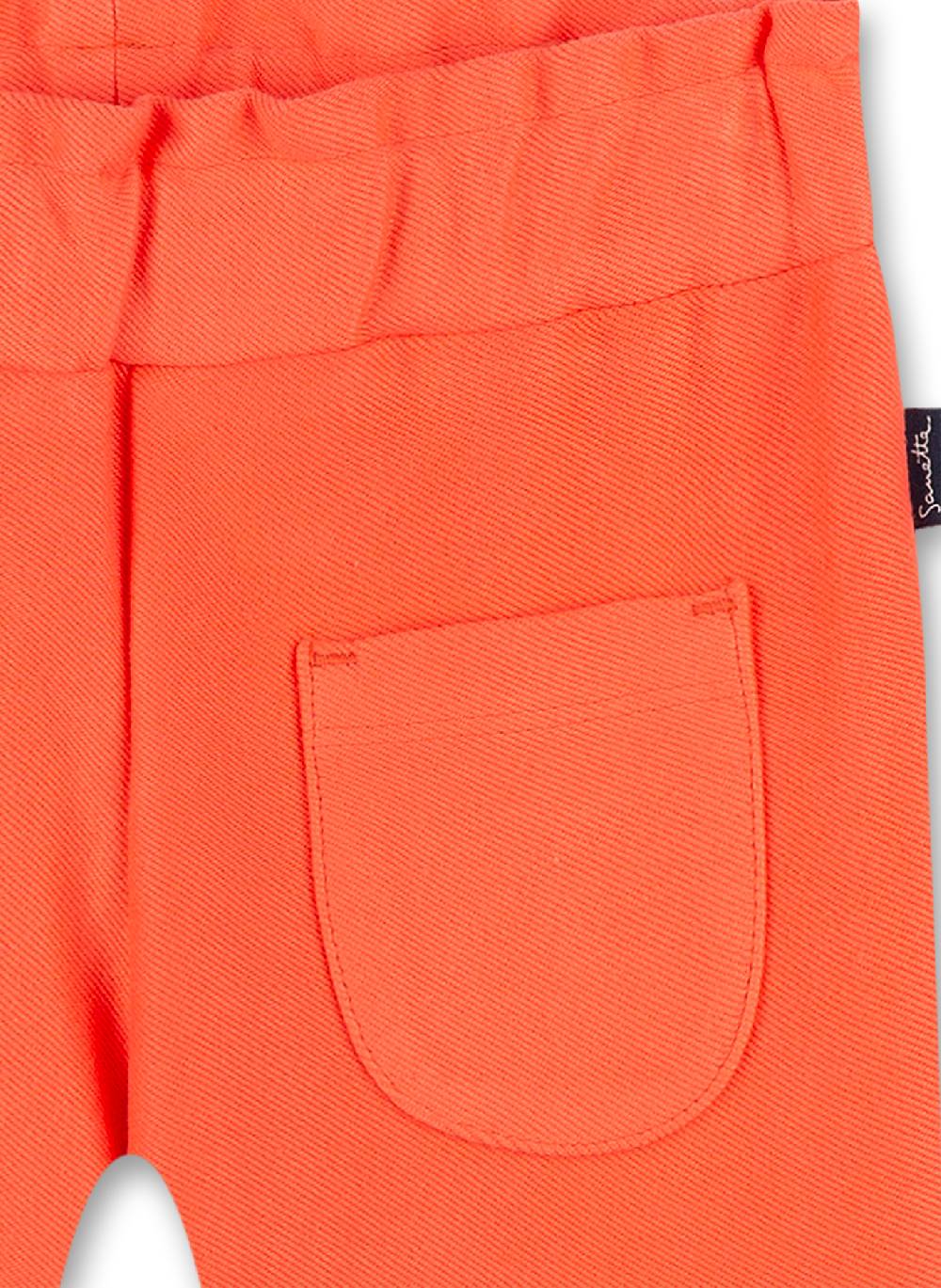 Sanetta Mädchen-Hose 7/8 Rot Strawberry Vierteljährliche Förderung