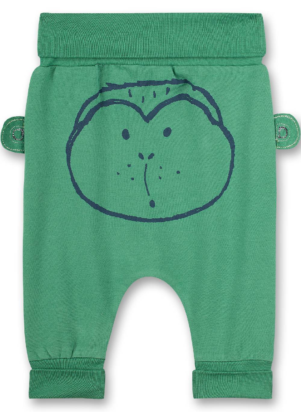 Sanetta Jungen-Sweathose Grün Funky Monkey Super Rabatt