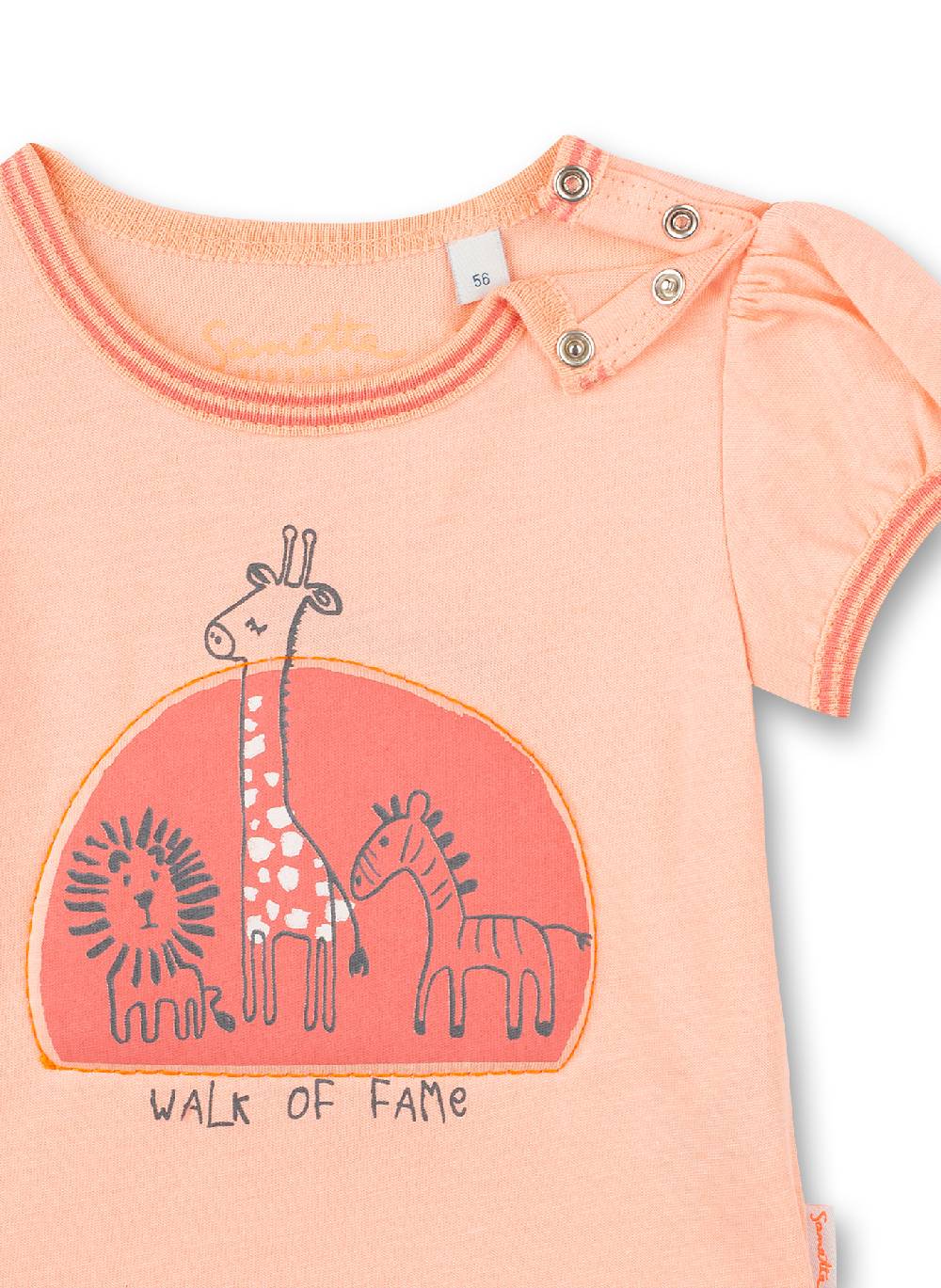 Sanetta Mädchen T-Shirt Rosa Safari Begrenzt auf 3 Tage