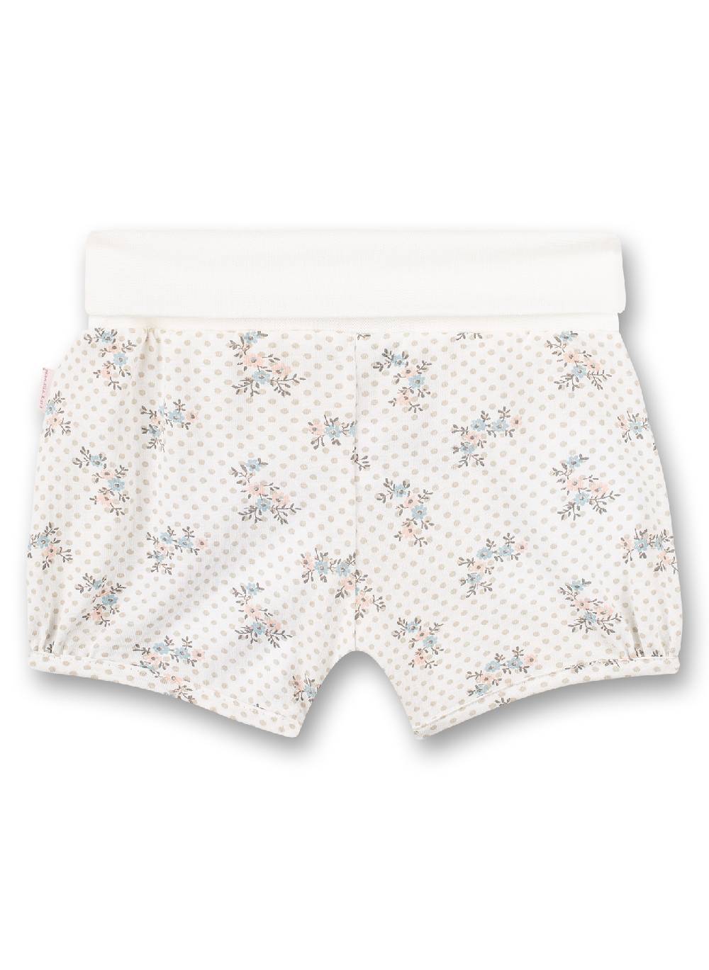 Sanetta Mädchen-Shorts Off-White Dots-Allover Fluffy Duckling Online