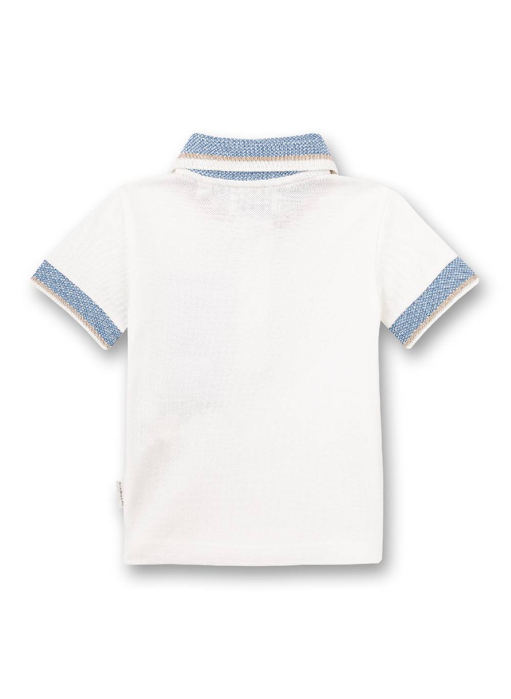Sanetta Jungen-Poloshirt Off-White Little Lobster Verkauf