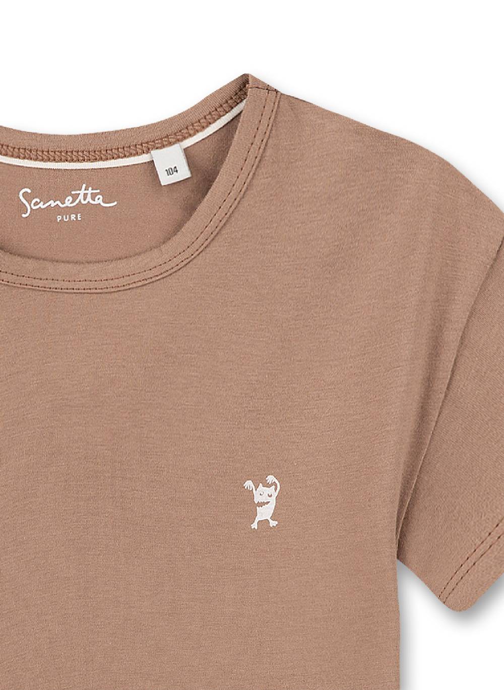 Sanetta Unisex T-Shirt Braun Meist gekauft
