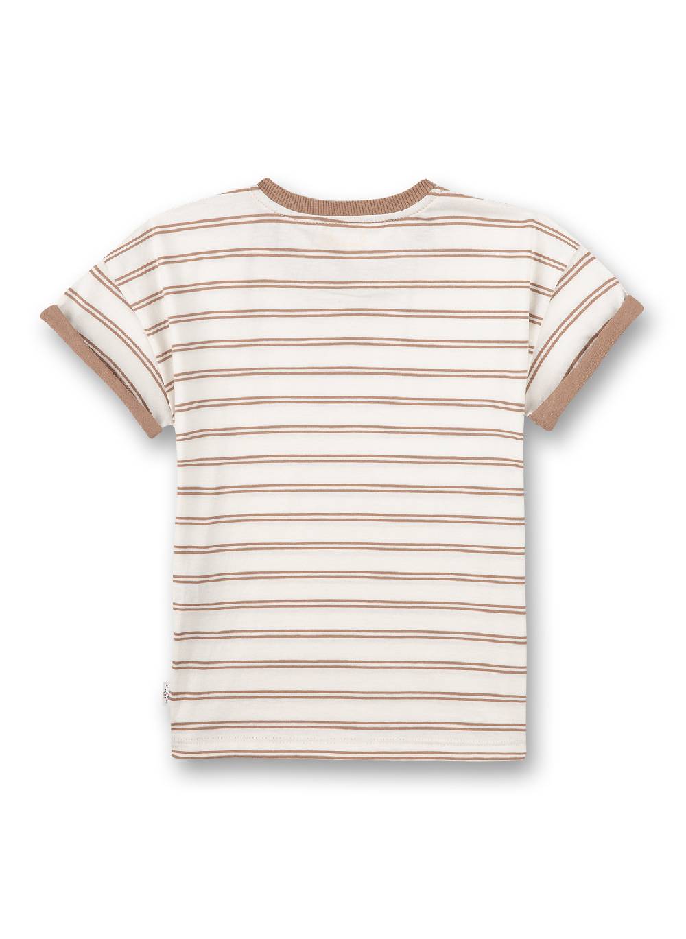 Sanetta Jungen T-Shirt Braun Ringel Blitzverkäufe