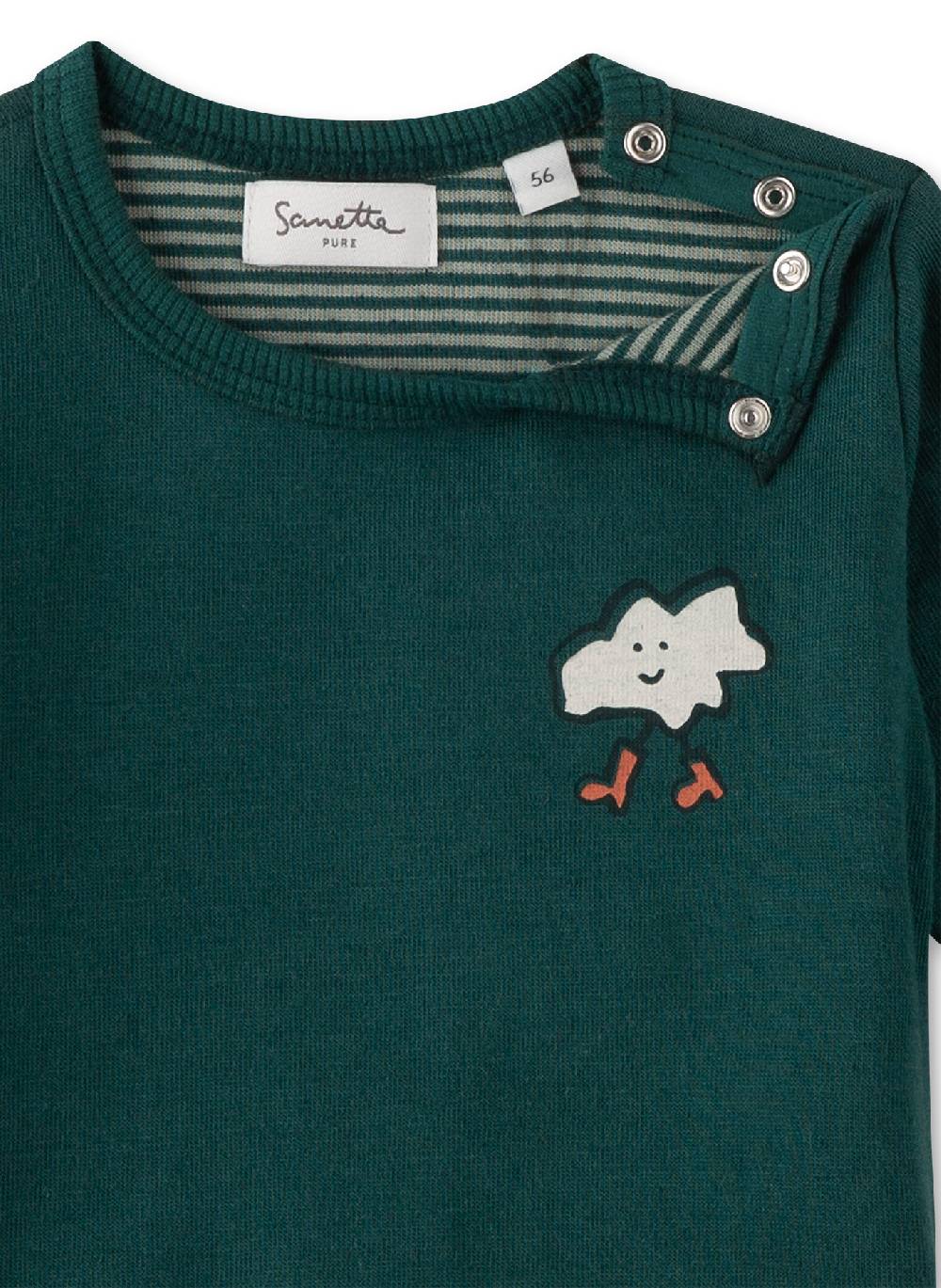 Sanetta Jungen-Sweatshirt Grün Günstig kaufen