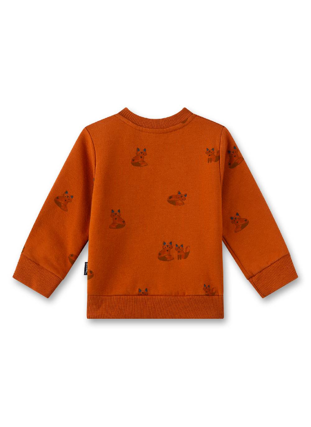 Sanetta Jungen-Sweatshirt Orange Black Friday