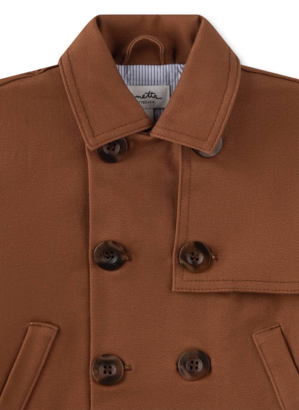 Sanetta Jungen-Trenchcoat Braun Valentinstagsangebot
