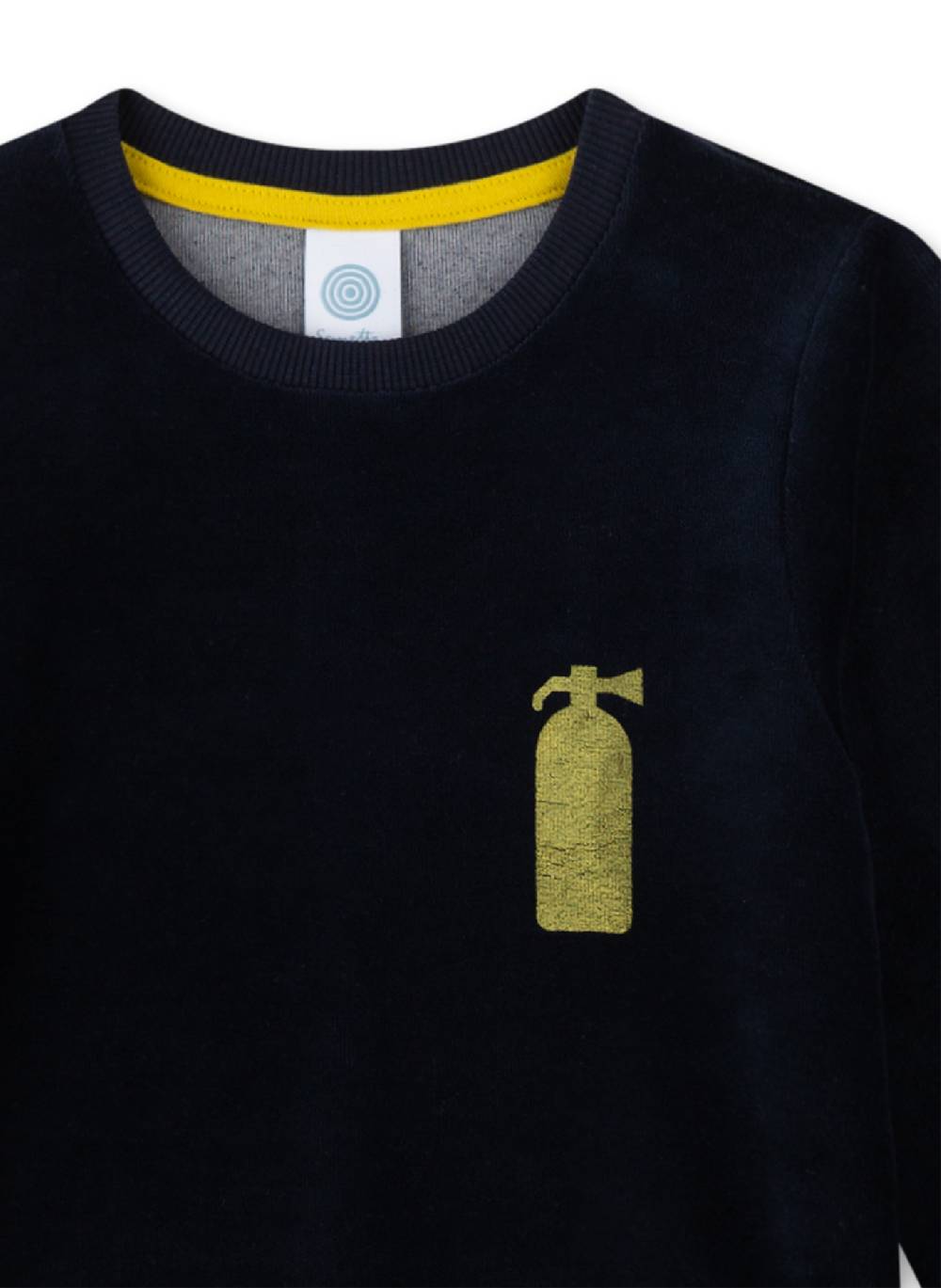 Sanetta Jungen-Schlafanzug Blau aus Nicki Online Outlet