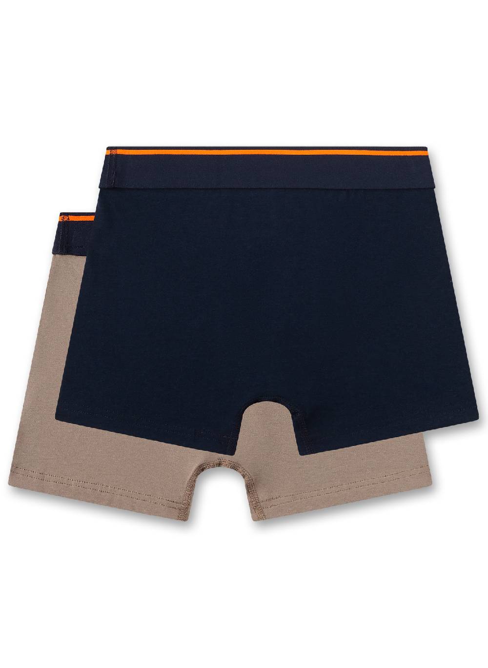 Sanetta Jungen-Hipshorts (Doppelpack) in Braun Große Rabatte