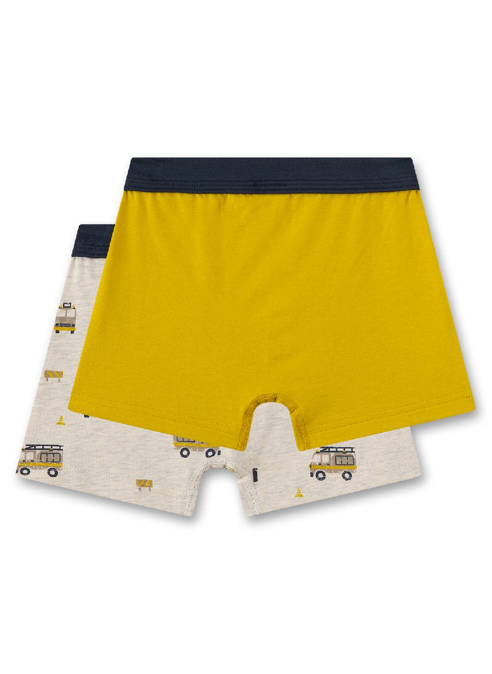 Sanetta Jungen-Hipshorts (Doppelpack) Gelb & Beigemelange Sonderangebote