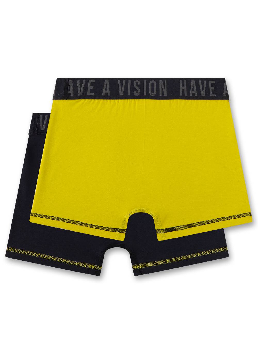 Sanetta Jungen-Hipshorts (Doppelpack) Dunkelblau & Gelb VIP-Rabatte