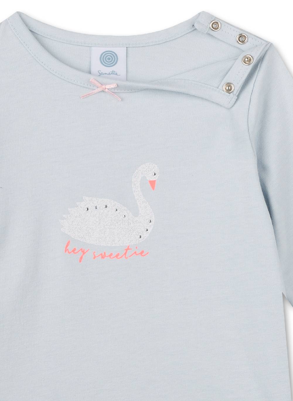 Sanetta Mädchen-Schlafanzug lang Blau Discount Store für neue Produkte