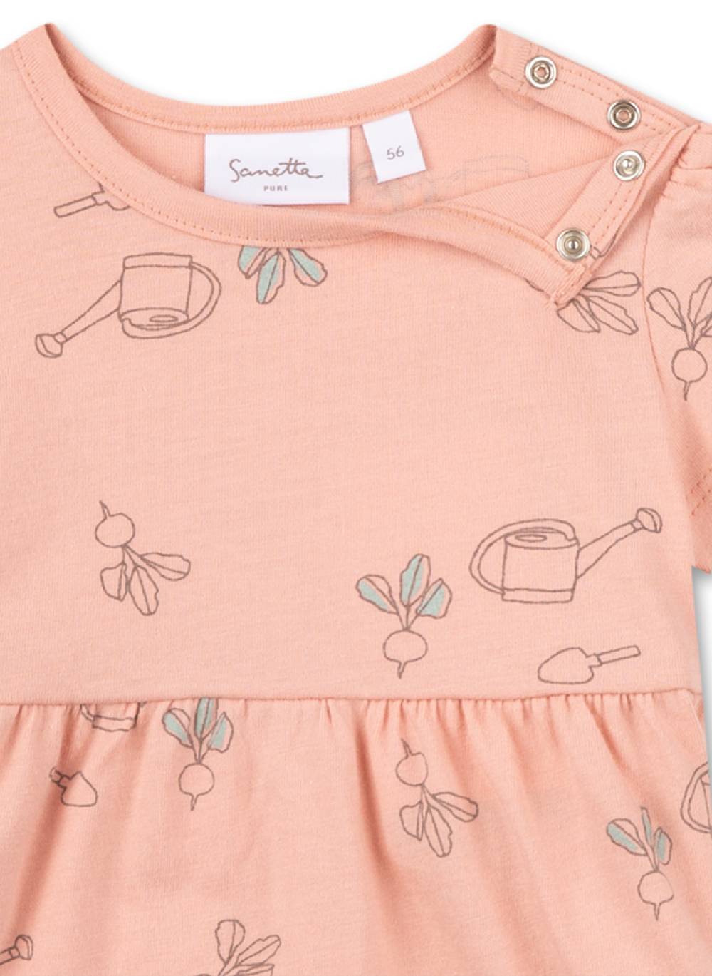Sanetta Mädchen-Kleid Rosa Kostenloser Versand international