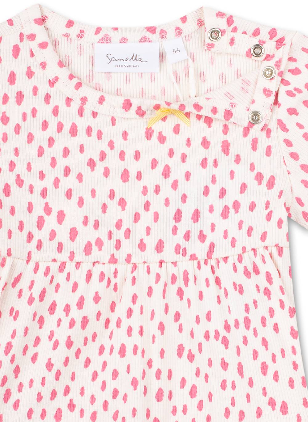 Sanetta Mädchen-Kleid Off-White 2025