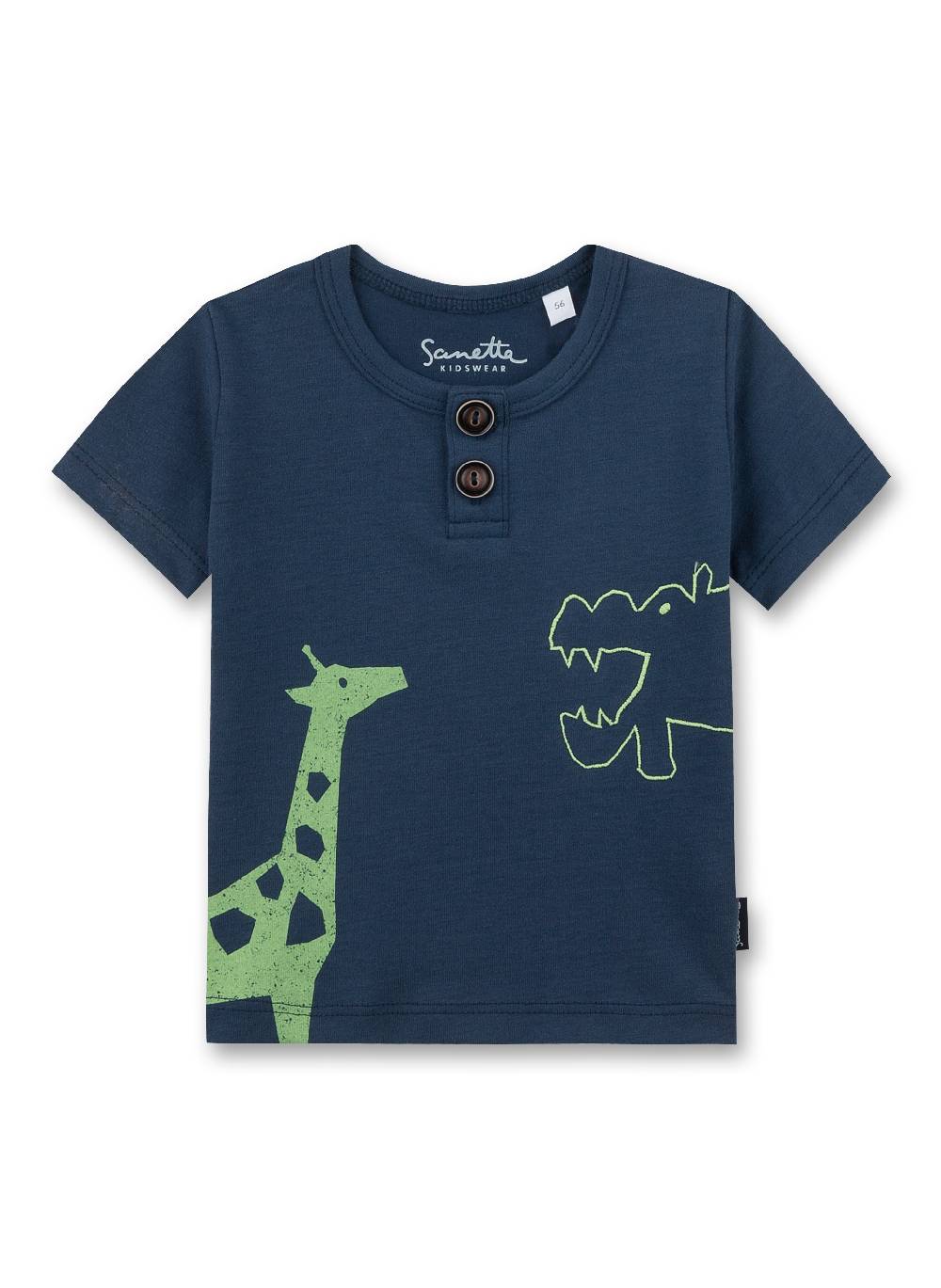 Sanetta Jungen T-Shirt Blau Begrenzte Freigabe