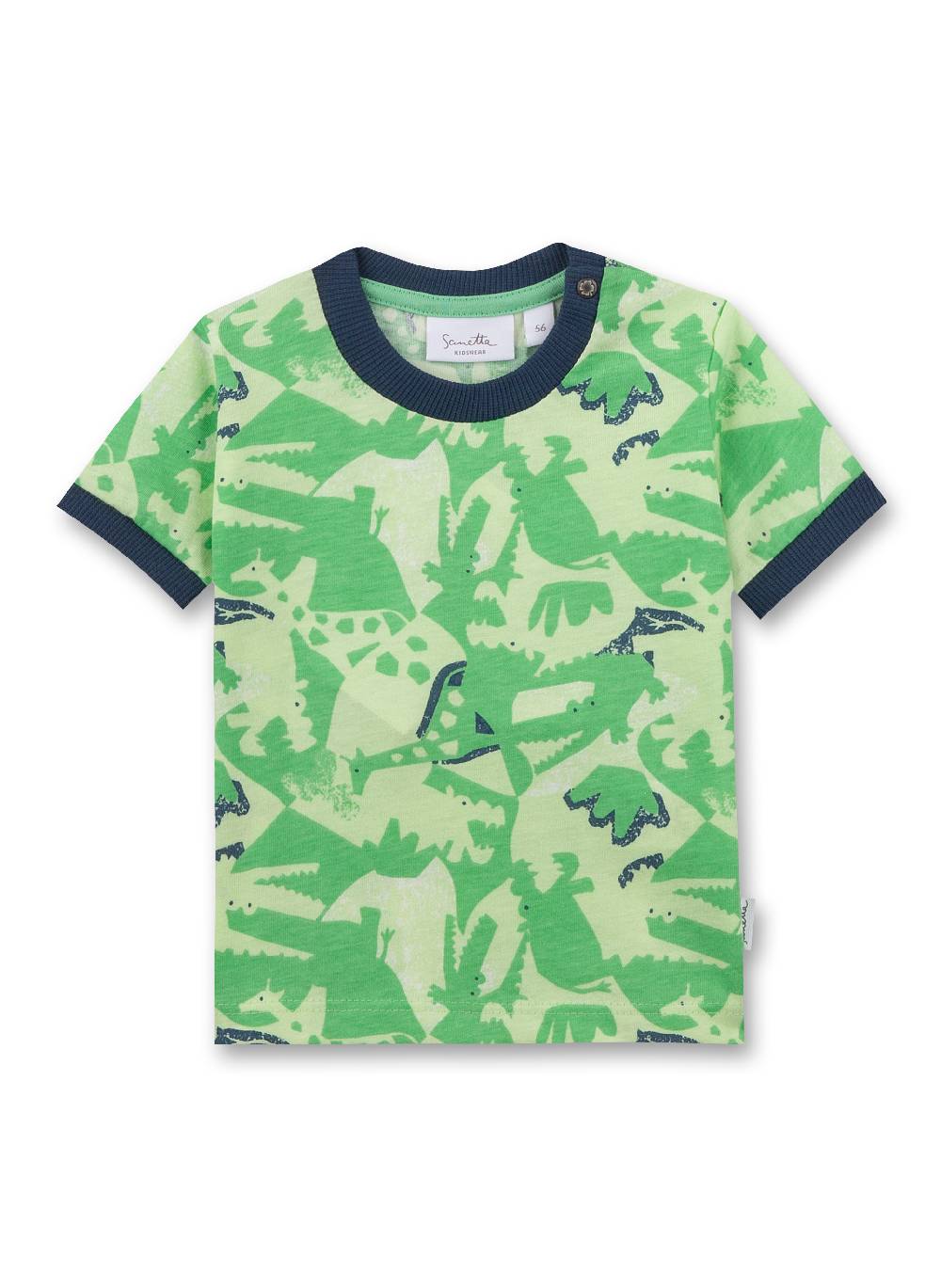 Sanetta Jungen T-Shirt Grün Vierteljährliche Förderung