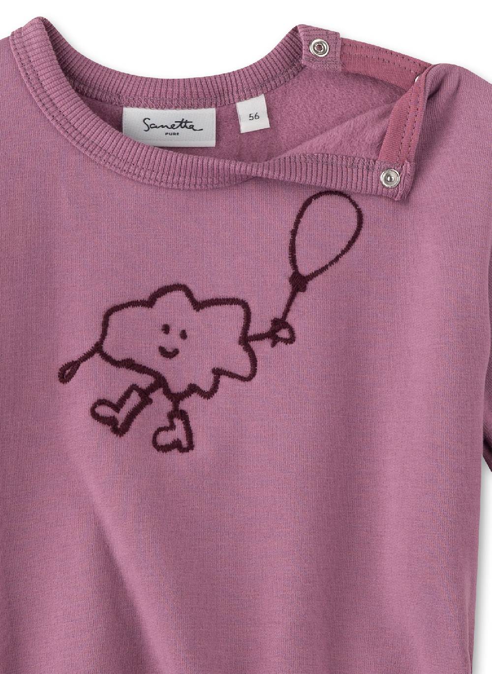 Sanetta Mädchen-Sweatshirt Rosa zollfrei