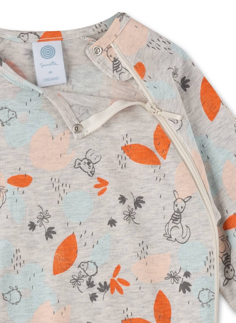 Sanetta Mädchen-Overall Graumelange Outlet