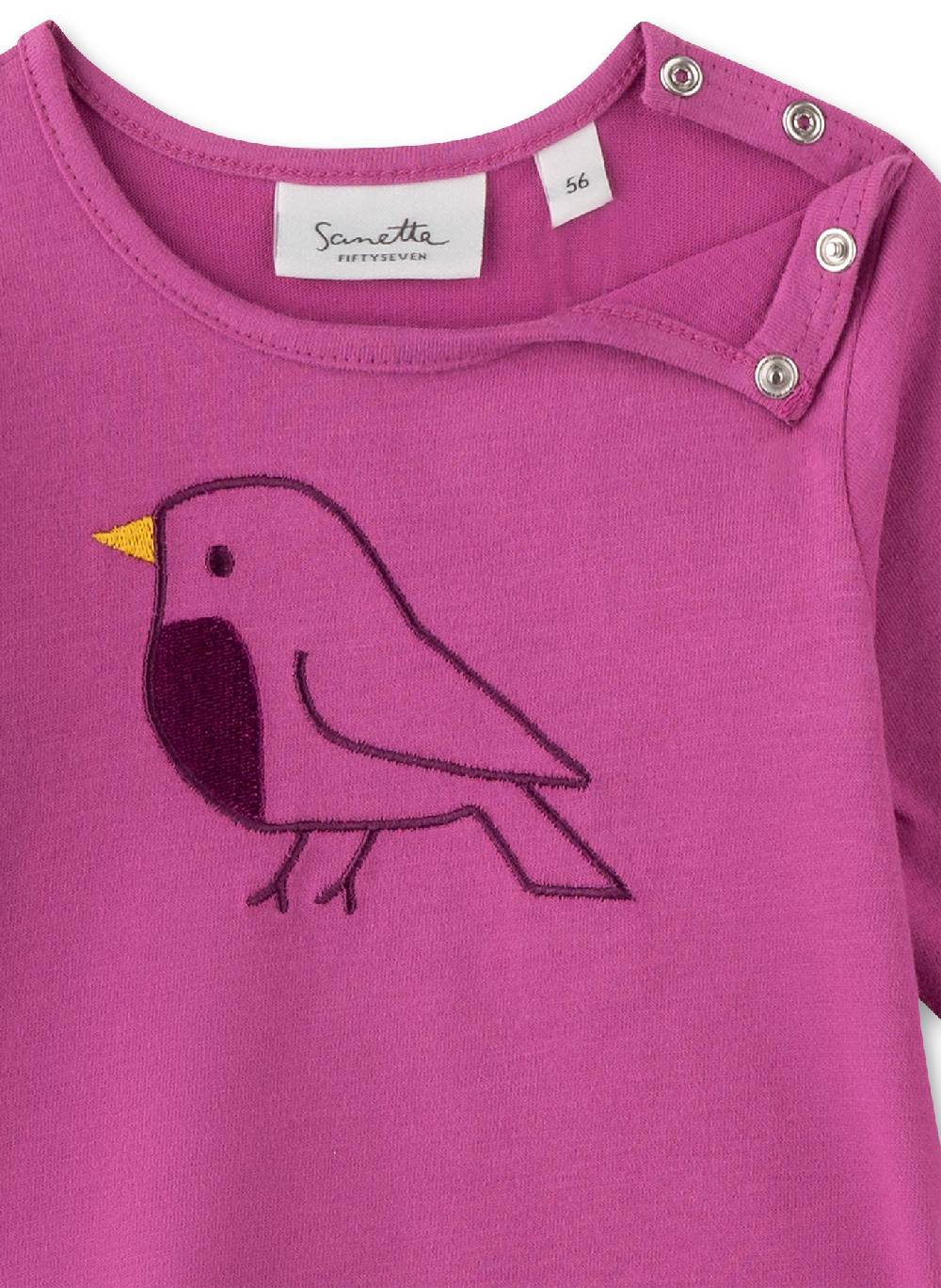 Sanetta Mädchen-Langamshirt Lila Flash Sale